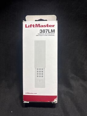 LiftMaster 387LM Universal Keyless Entry Garage Door Keypad Remote Opener